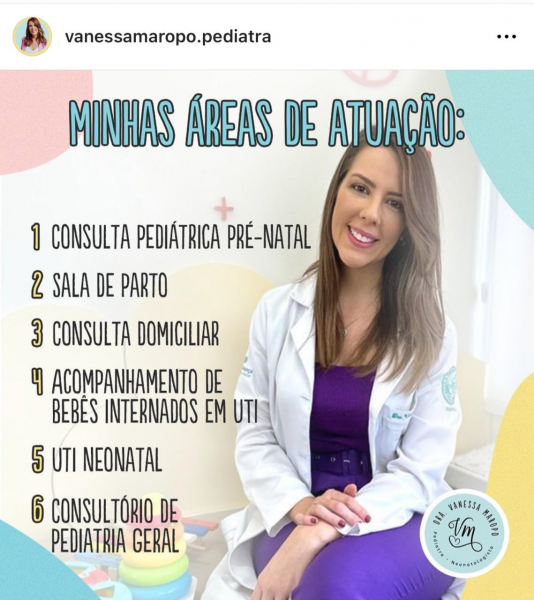 Pediatra Vanessa Maropo